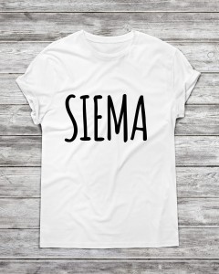 Koszulka męska " Siema "