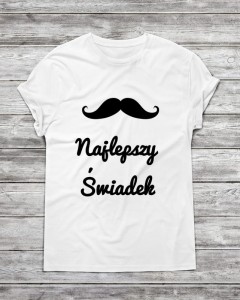 Koszulka męska "najlepszy świadek"