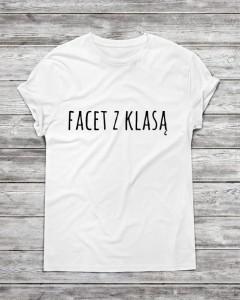 Koszulka męska facet z klasą