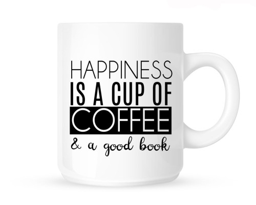 Kubek HAPPINESS IN A CUP OF COFFEE