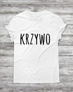 Koszulka męska  "Krzywo "