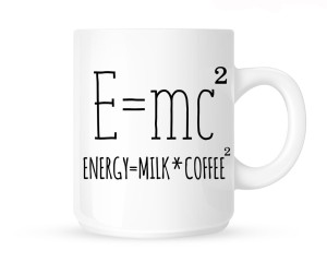 Kubek"E=MC2"