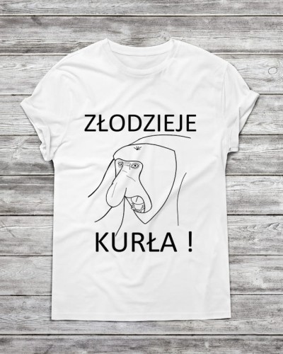 Koszulka męska "Złodzieje kurła"