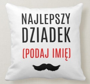 Poduszka na Dzień Babci i Dziadka   