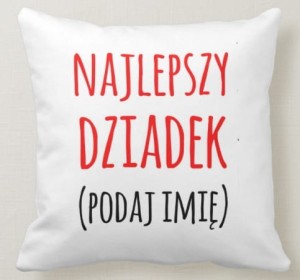 Poduszka na Dzień Babci i Dziadka   