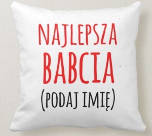 Poduszka na Dzień Babci i Dziadka    