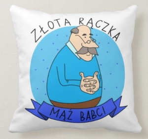Poduszka na Dzień Babci i Dziadka 