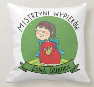 Poduszka na Dzień Babci i Dziadka  