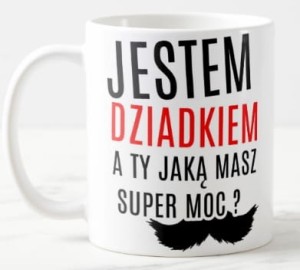 Kubek  na Dzień Babci i Dziadka   