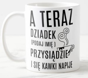Kubek  na Dzień Babci i Dziadka   