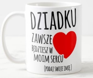 Kubek  na Dzień Babci i Dziadka  