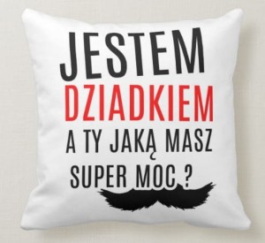 Poduszka na Dzień Babci i Dziadka  