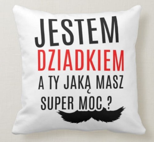 Poduszka na Dzień Babci i Dziadka