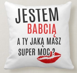 Poduszka na Dzień Babci i Dziadka   