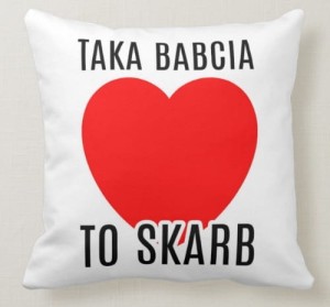 Poduszka na Dzień Babci i Dziadka  