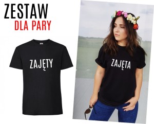 Zestaw koszulek dla pary 