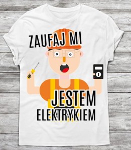 Koszulka dla elektryka