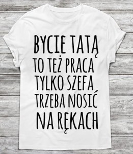 Koszulka  na dzień taty  