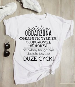Koszulka na prezent dla dziewczyny, prezent dla żony , prezent dla narzeczonej 