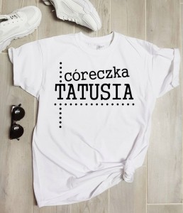 koszulka z napisem 