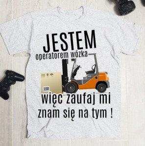 Koszulka dla operatora wózka widłowego 