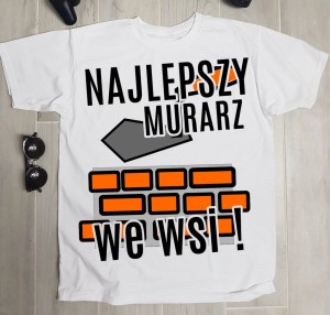koszulka dla murarza 