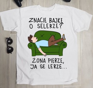 śmieszna koszulka męska 