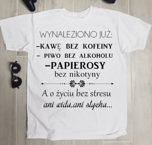 śmieszna koszulka męska 