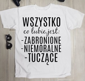 śmieszna koszulka męska 