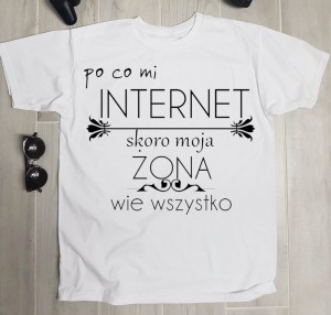 śmieszna koszulka męska