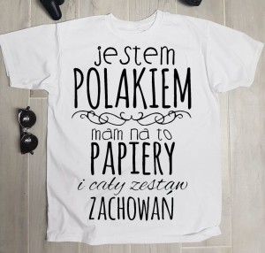 śmieszna koszulka męska  