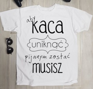 śmieszna koszulka męska 