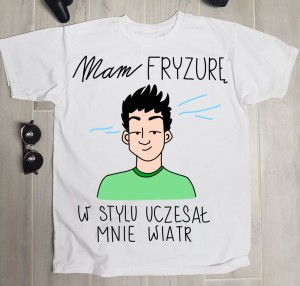  koszulka DLA FRYZJERA