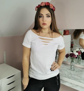 bluzka timeforf look biała
