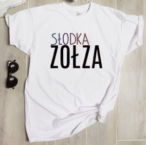 koszulka damska z nadrukiem