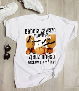 koszulka damska z nadrukiem 