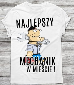 Koszulka męska na prezent dla mechanika