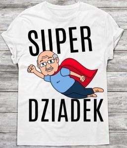 Koszulka męska na prezent dla dziadka