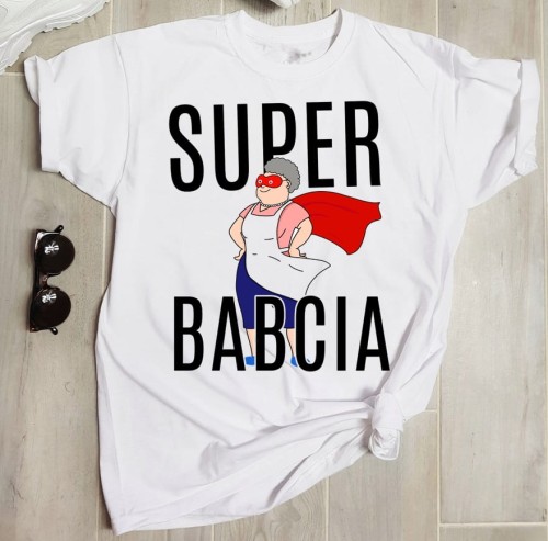 koszulka dla babci,koszulka na dzień babci super babcia
