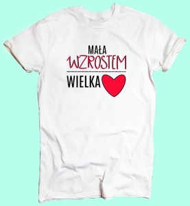 koszulka z nadrukiem 