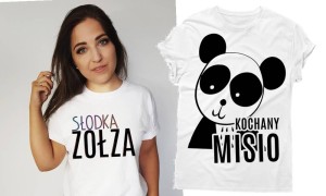 koszulki na walentynki dla pary  