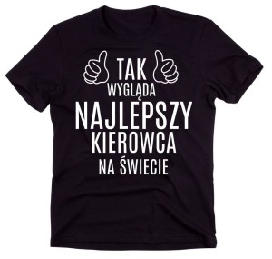 koszulka na prezent dla kierowcy busa