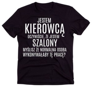 koszulka na prezent dla kierowcy