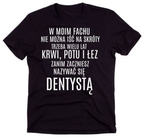 koszulka na prezent dla dentysty