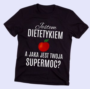 koszulka na prezent dla dietetyka
