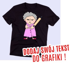 koszulka na zamówienie z grafiką 