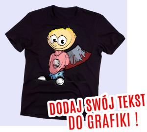 koszulka na zamówienie z grafiką 
