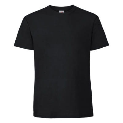 t-shirt męski czarny