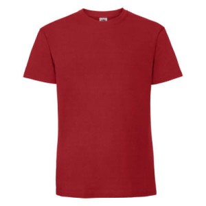 t-shirt męski czerwony