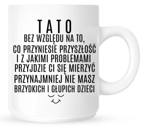 kubek na prezent dla taty,prezent na dzień ojca 